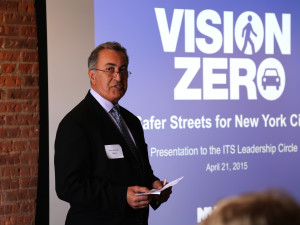 A presentation on Vision Zero in New York