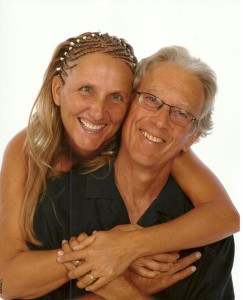 Steve Carter and his wife.