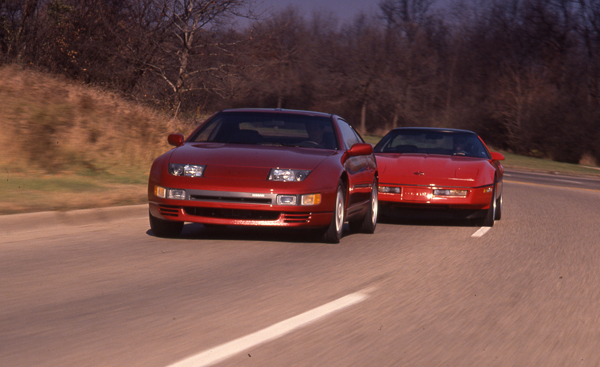Twin Turbo Z vs Corvette
