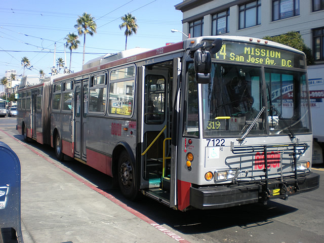 SF Muni bus. 