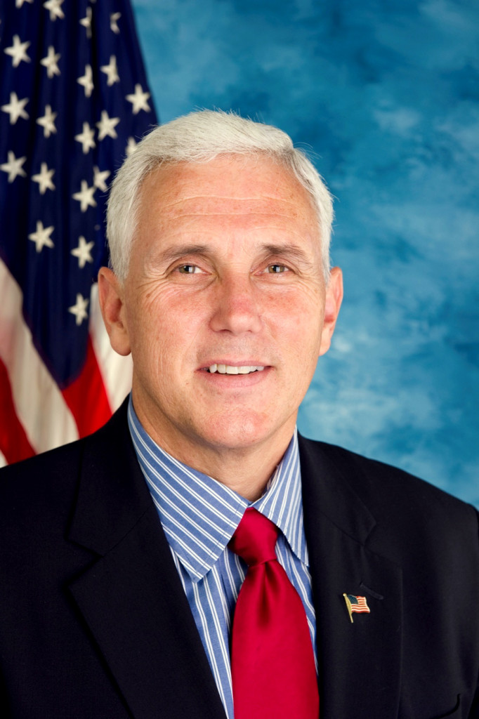 Mike Pense, Governor of Indiana.