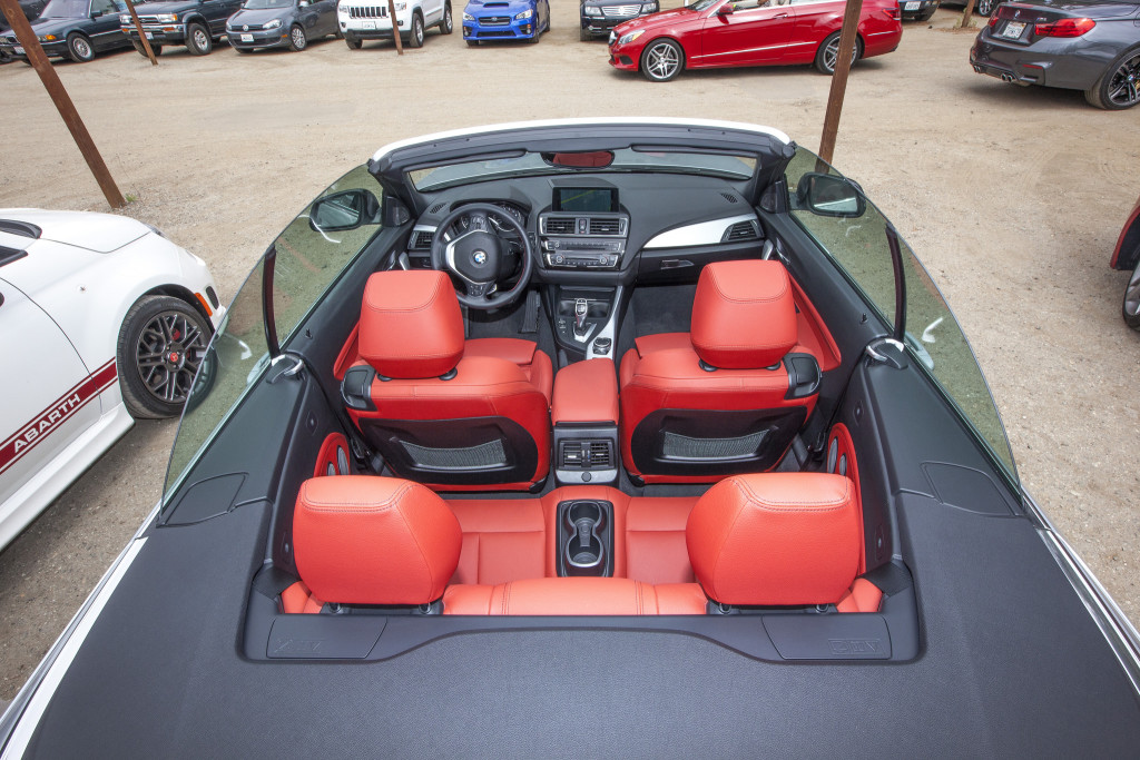 BMW M4 interior, courtesy of Myles Regan