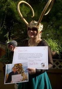 Bill Gates sends a Loki crown to a fellow redditor as a secret santa present. Photo courtesy redditor TDFlynn