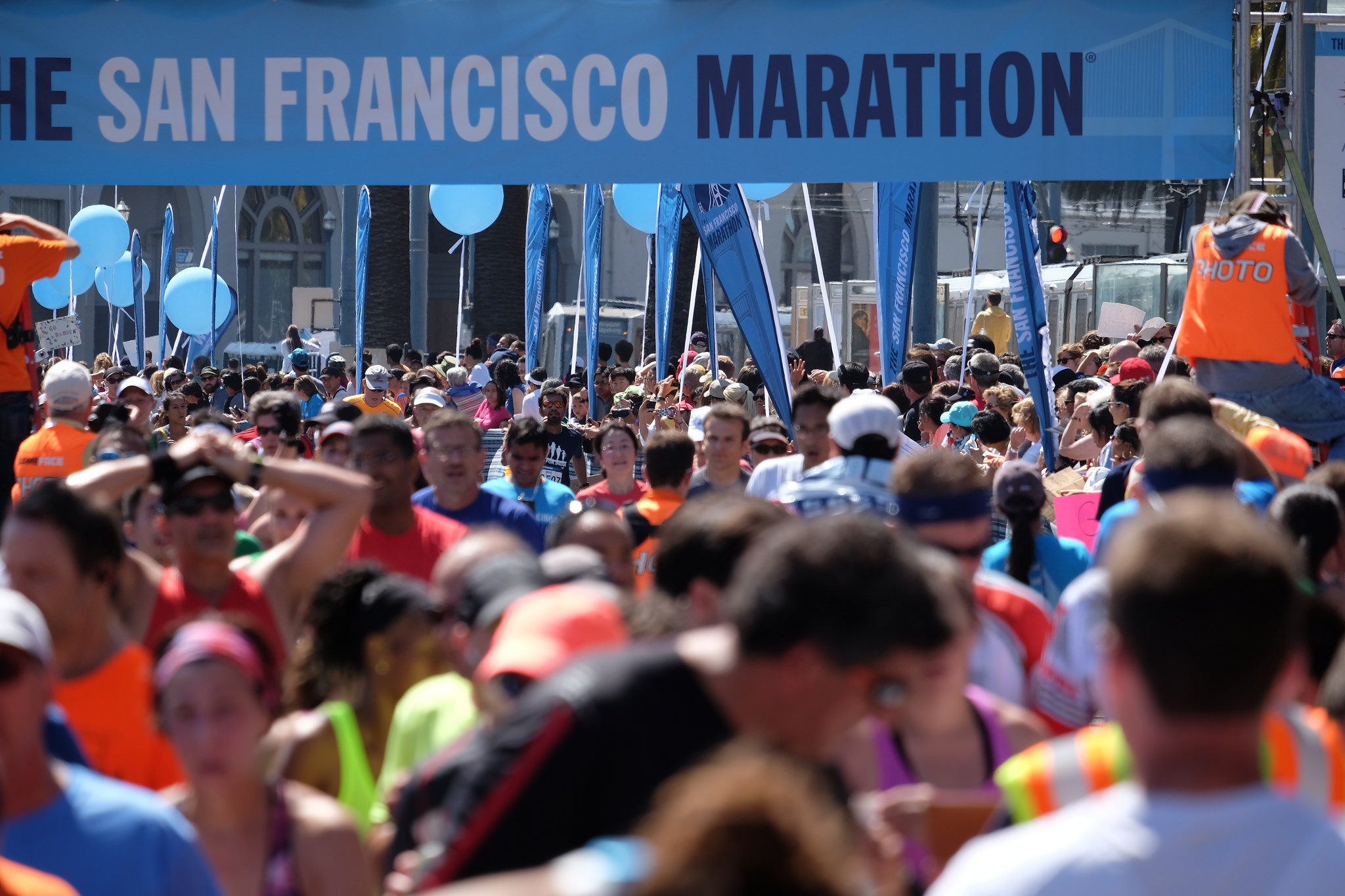 The top finishers for all of the 38th San Francisco Marathon’s events have been announced. Photo by Jun Seita.