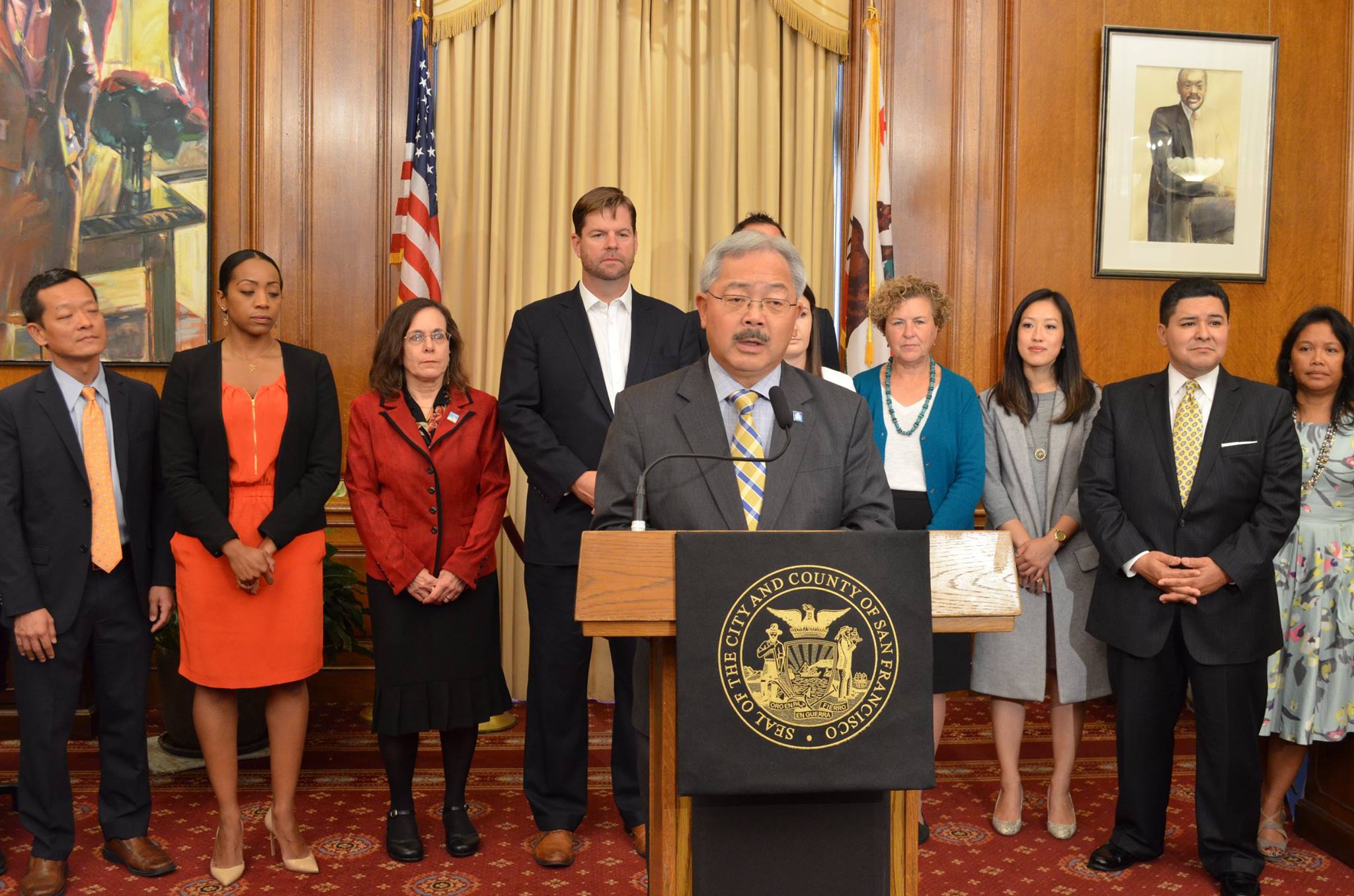 San Francisco Ed Lee announces San Francisco's plans to create affordable housing for San Francisco public school teachers and paraprofessionals.