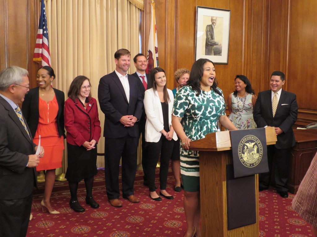 Supervisor London Breed announces San Francisco's plans to create affordable housing for San Francisco public school teachers and paraprofessionals. 