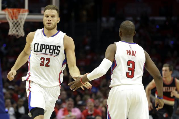 Clippers Roll Past Blazers In Game 2