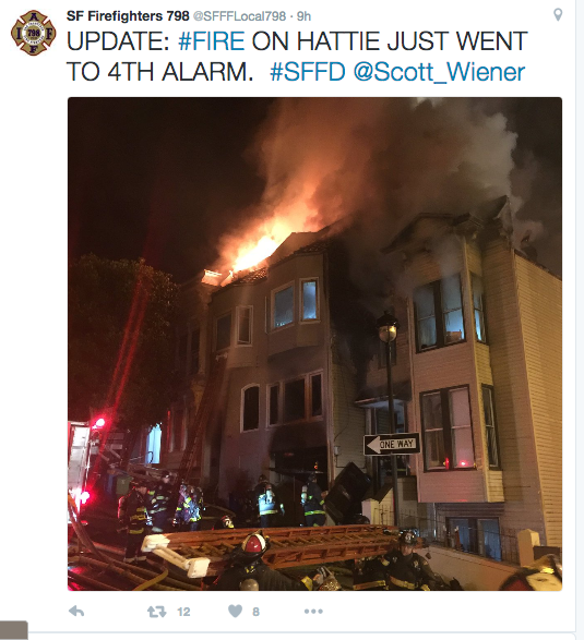 @SFFFlocal798 Twitter update early this morning.