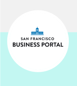 SF Business Portal emblem. 