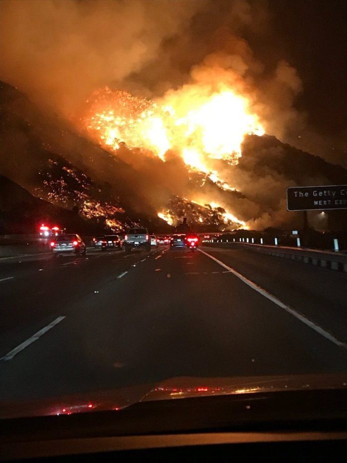 Wildfires Prompts Mandatory Evacuations Througout LA