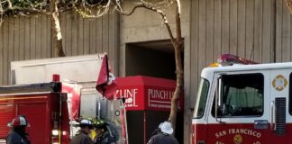 Fire Breaks Out At Punch Line Comedy Club