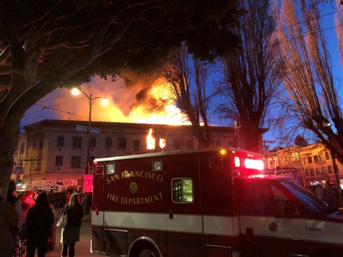 Firefighters Battle North Beach Four-Alarm Fire