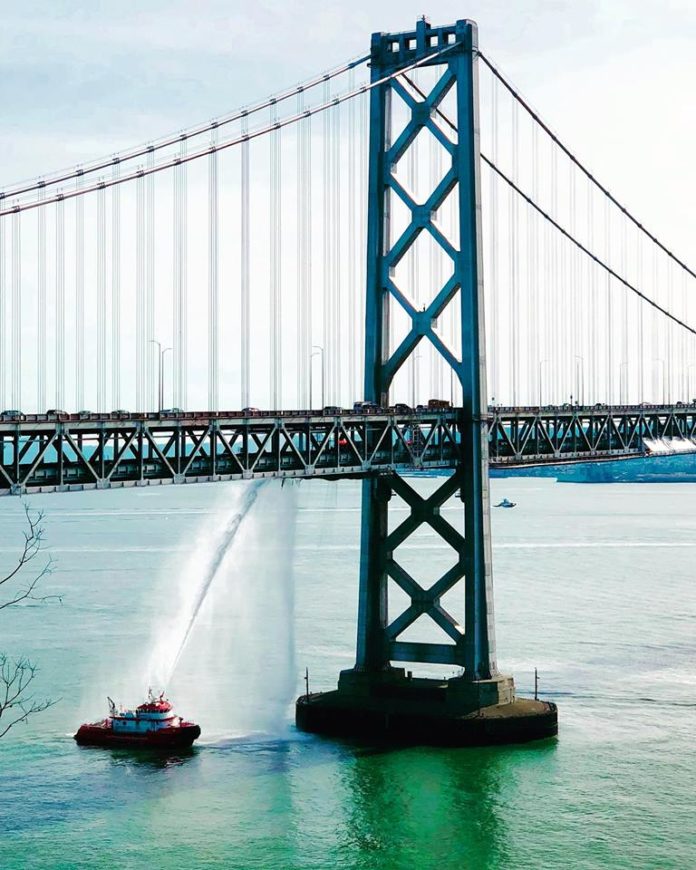 Fire Ignites Underneath Bay Bridge