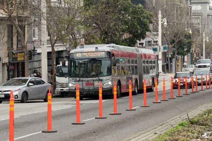 Woman Struck By Bus On Market Street