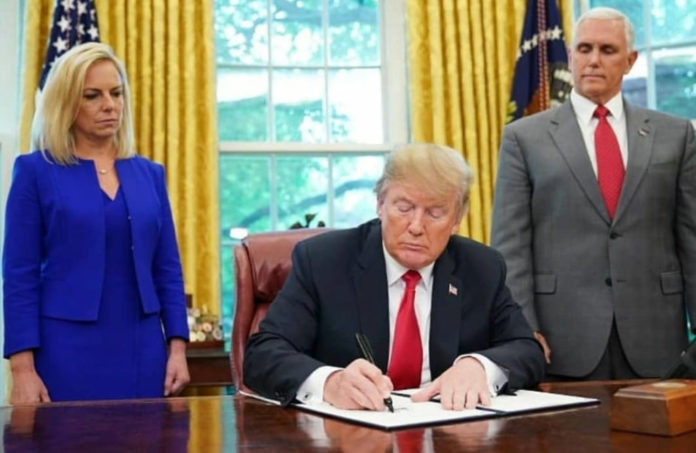 Executive Order Ends Separation At Border