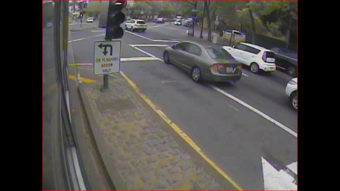 Gold Honda Civic Involved In Hit-And-Run