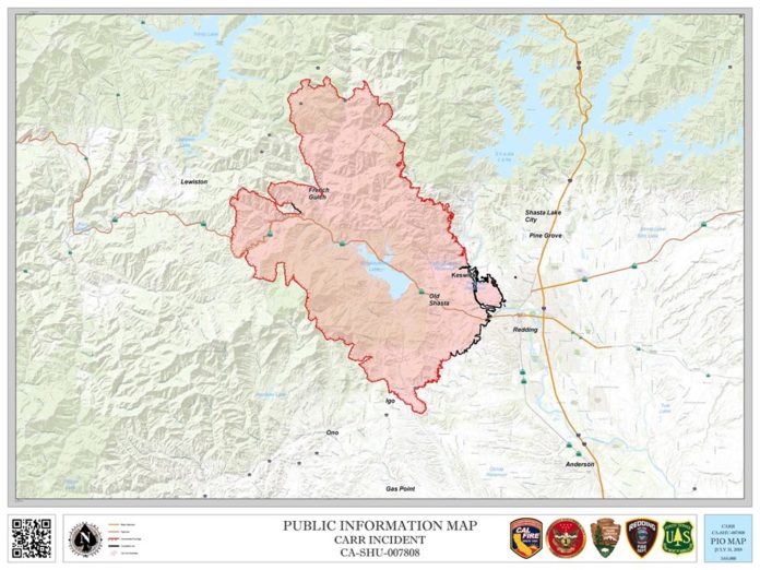 Carr Fire Claims Five Lives
