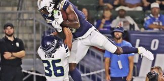 Chargers Win Against Seahawks 24-14