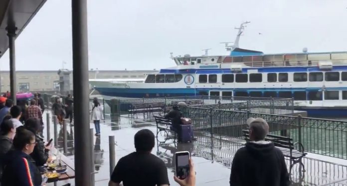 Golden Gate Ferry Crashes Into Dock