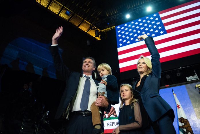 Gavin Newsom Elected As California Governor
