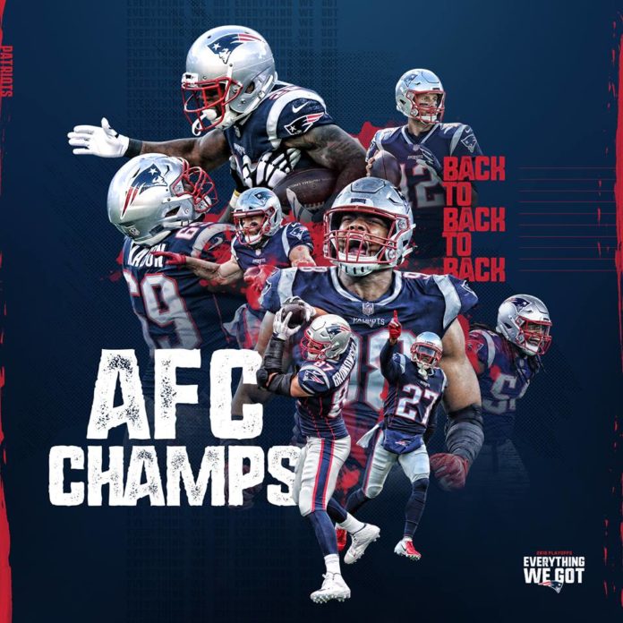 New England Patriots Win AFC Championship Game