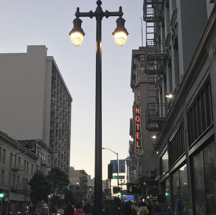 New Streetlighting Unveiled In Tenderloin District