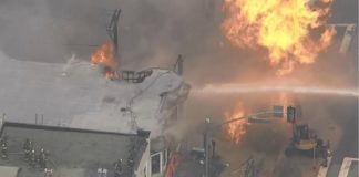 Excavators Triggered 3-Alarm Gas Fire