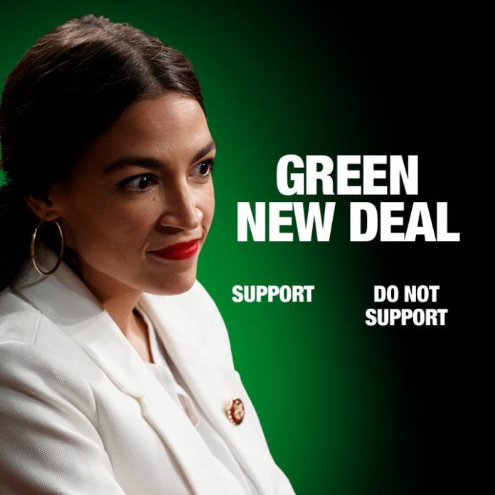 Ocasio-Cortez Submits New Green Deal Resolution