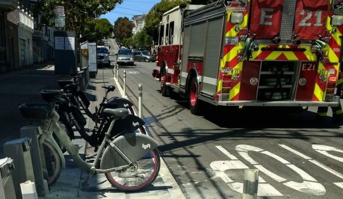 Two Lyft E-Bikes Catch Fire In San Francisco