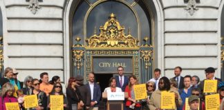 Walk San Francisco Held A Pedestrian Safety Rally