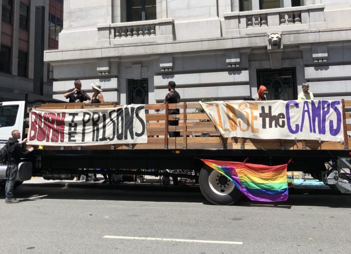 SFPD Break Up Protest Outside ICE Headquarters