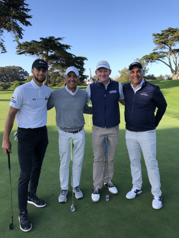 Steph Curry Hosts Charity Golf Tournament In Harding Park