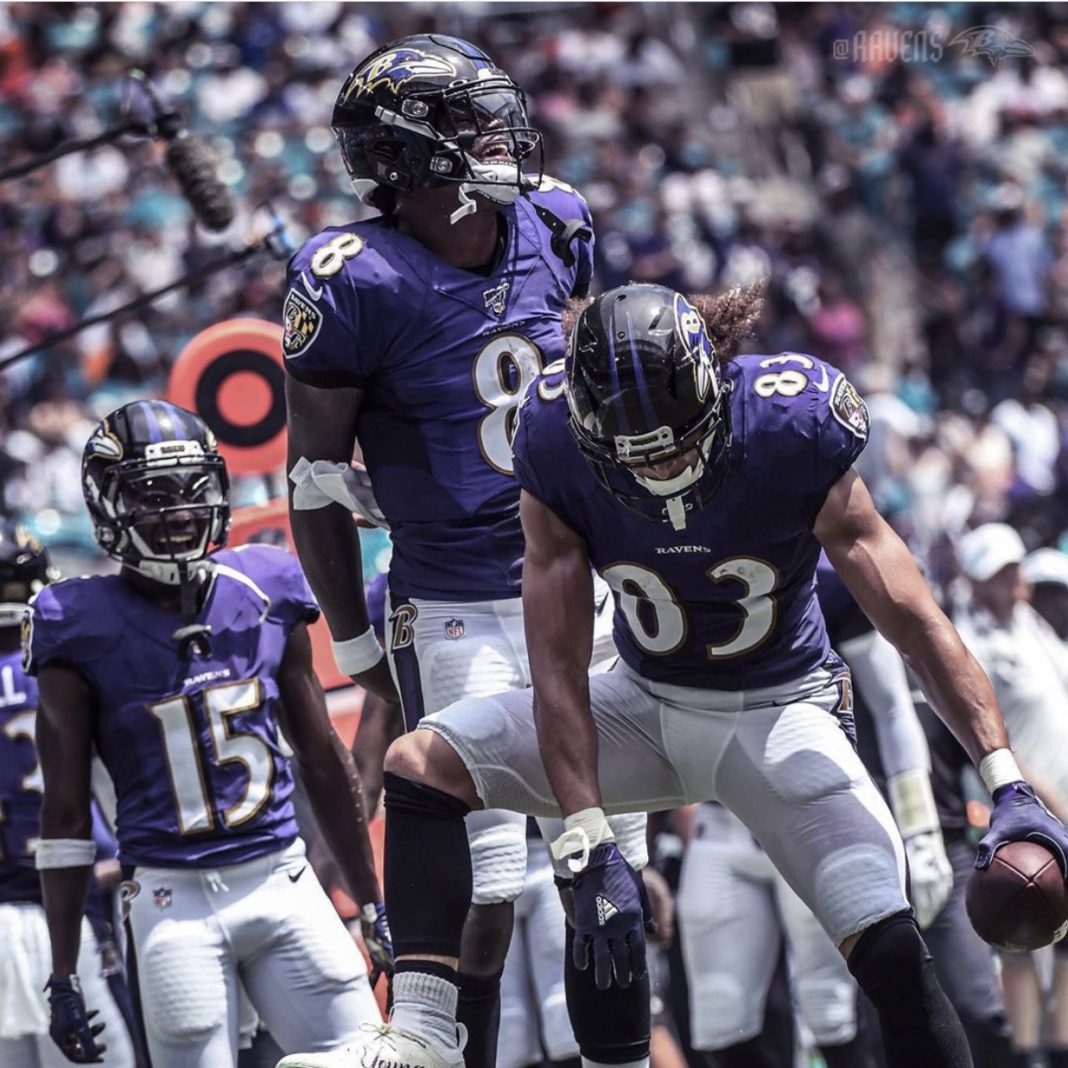 Lamar Jackson win Offensive Player of the Week for Week 1