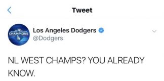 Dodgers Win 7th Consecutive NL West Championship