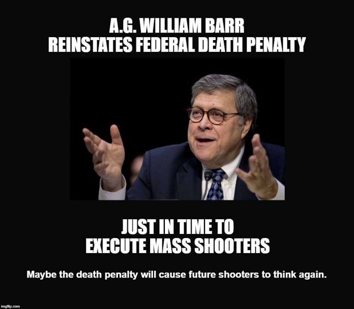 Proposal For Death Penalty For Mass Shooters