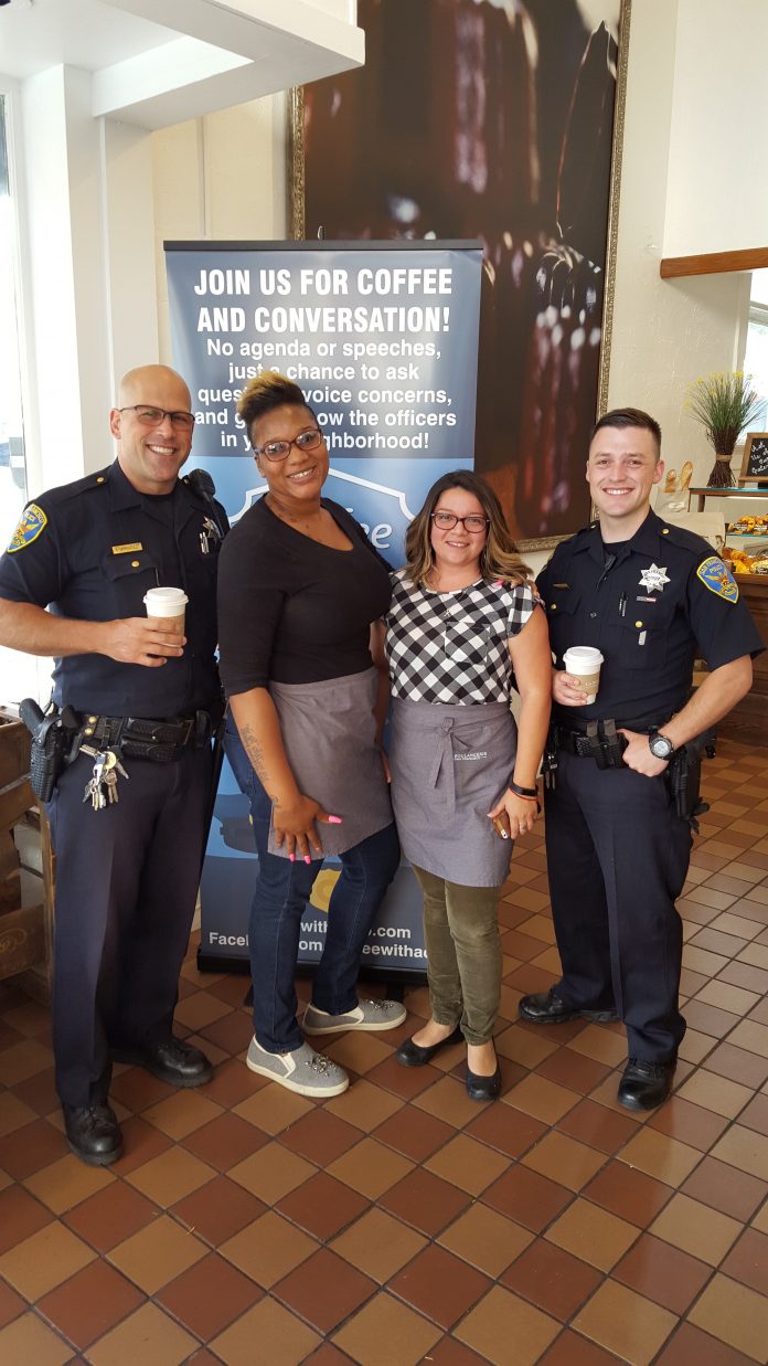 San Francisco Police Celebrates Coffee With A Cop Event