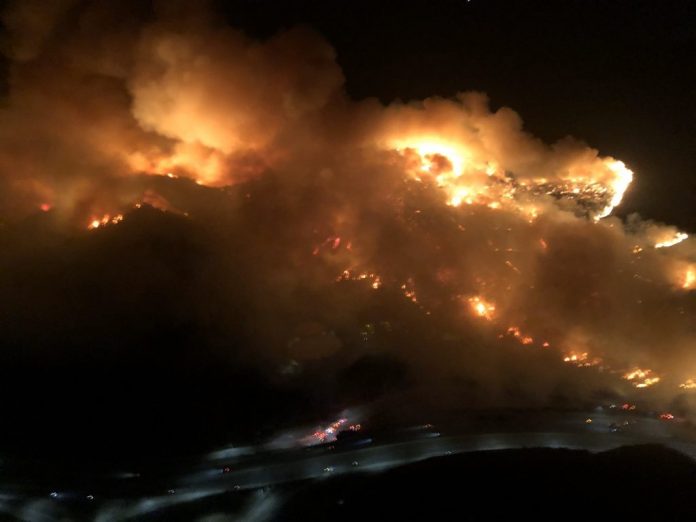 Getty Fire Destroys Homes In Its Path