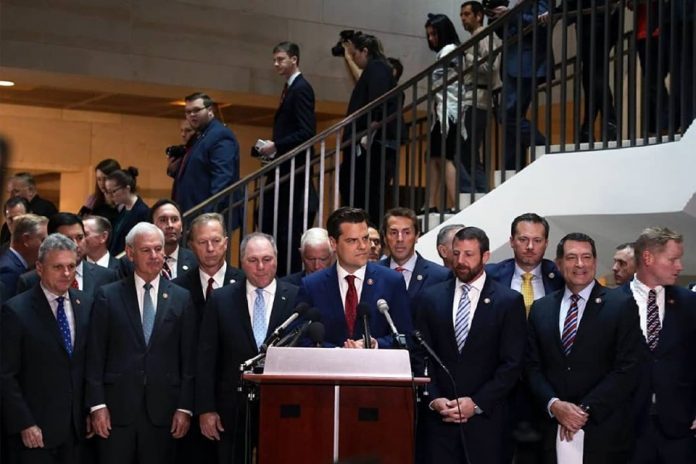 Republicans Interrupt Impeachment Proceedings