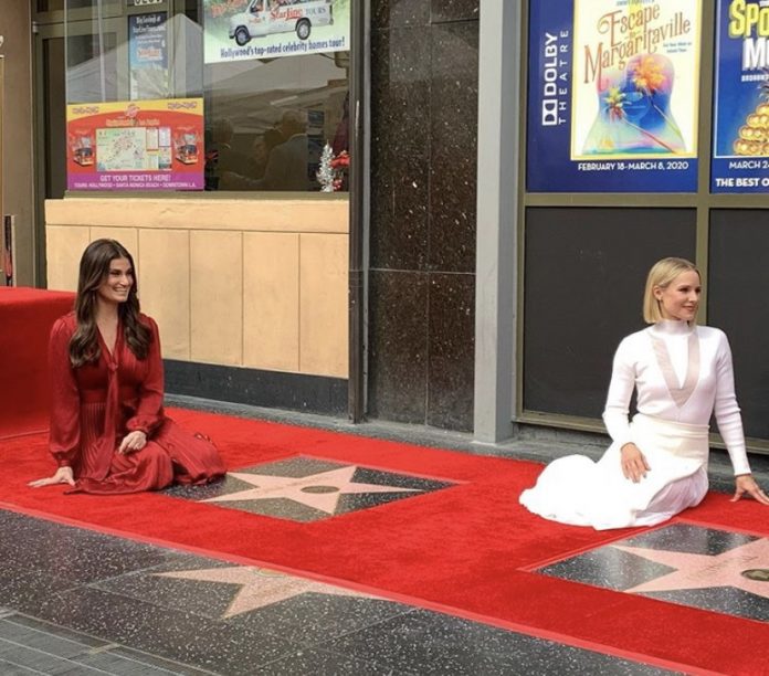 “Frozen” Stars Receive Star On Hollywood Walk Of Fame