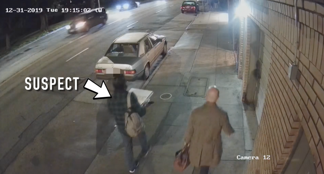 SFPD released video to help identify the suspect and his friend.