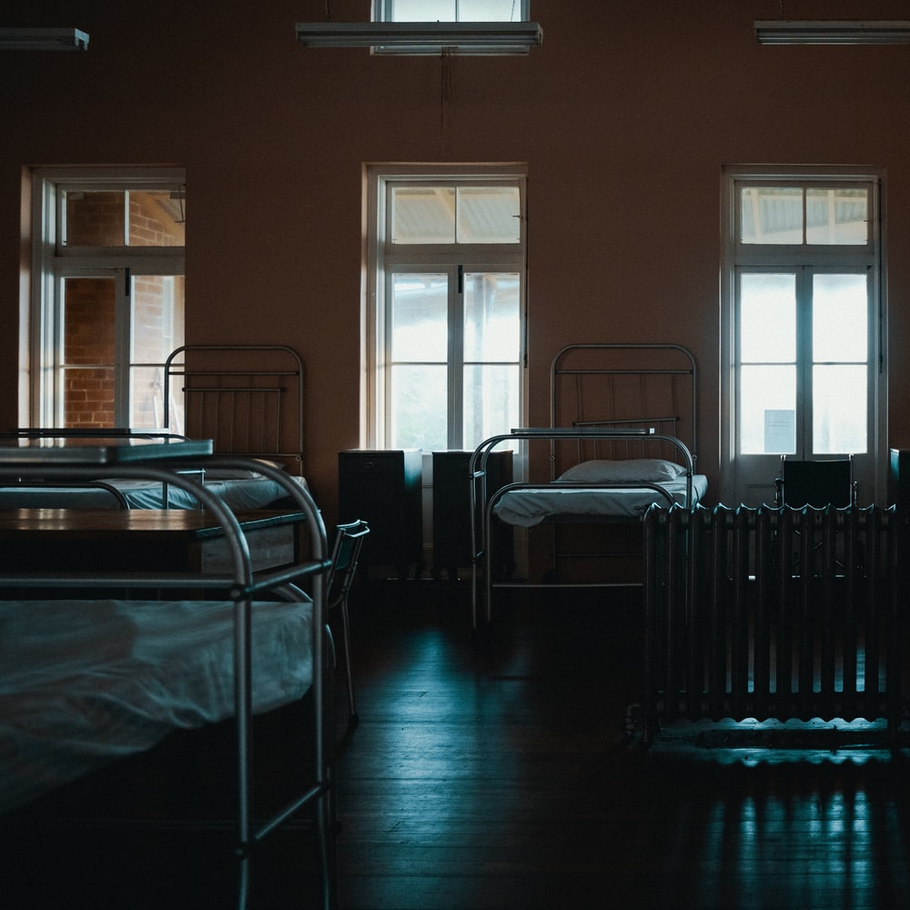 Empty Hospital Beds