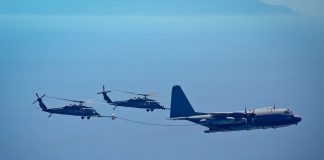 National Guard Flies Over The Bay Area To Honor Healthcare Workers