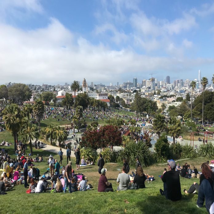 SFPD Warns Over 130 People At Local Parks