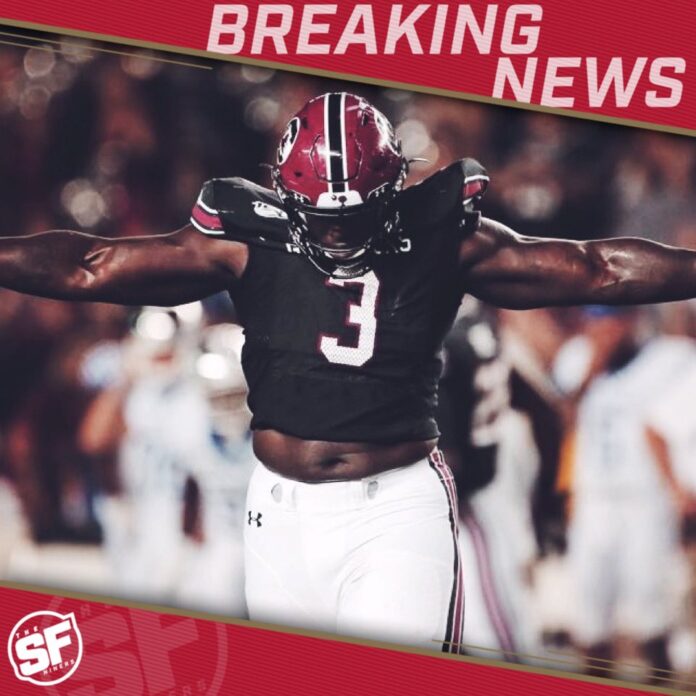 49ers Officially Sign 2020 First Round Draft Picks