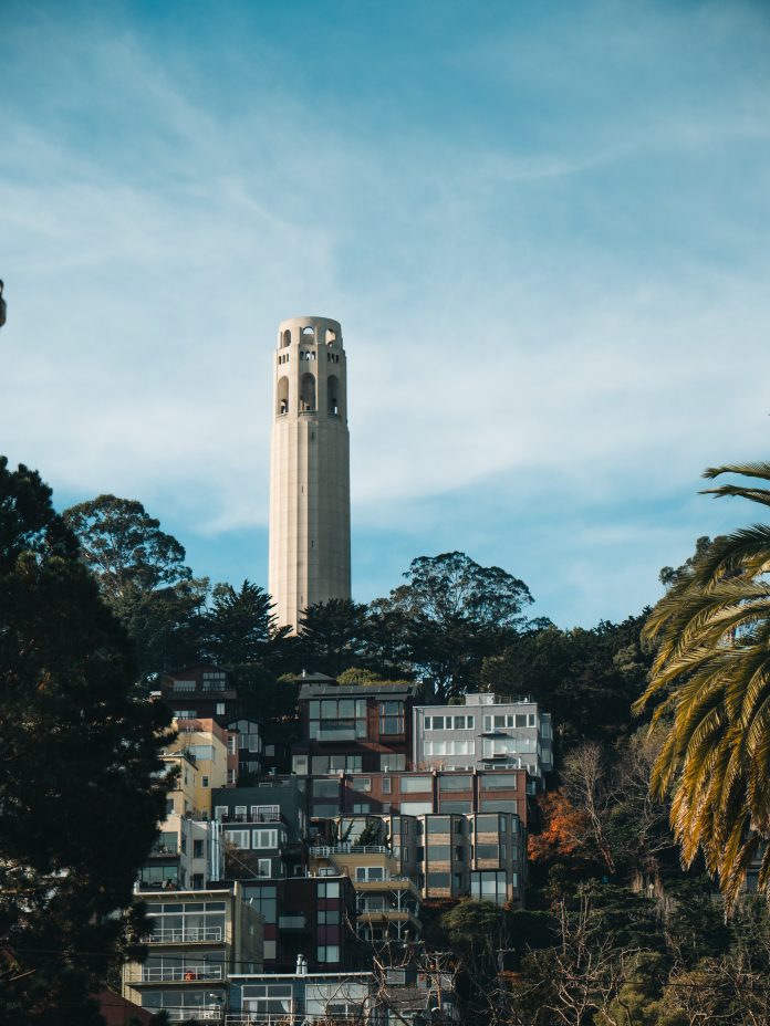 Christopher Columbus Statue At Coit Tower Defaced