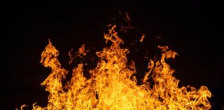 Wildfire Burns At John McLaren Park