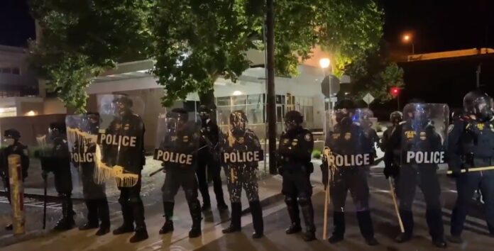 Riot Declared At Portland ICE Building