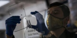 Plastic Shield Give Away Turns Into A Business