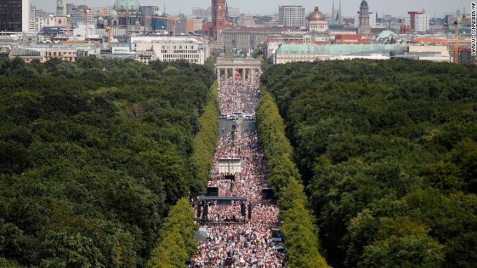 Berlin Protest Against Virus Restrictions