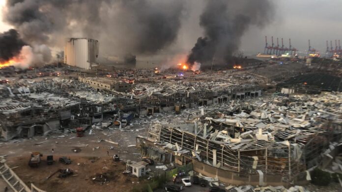 Explosions Impact Lebanese Capital Beirut